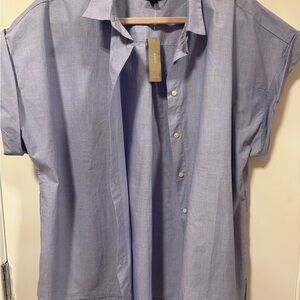 J. Crew Casual Light Blue Button Down Shirt